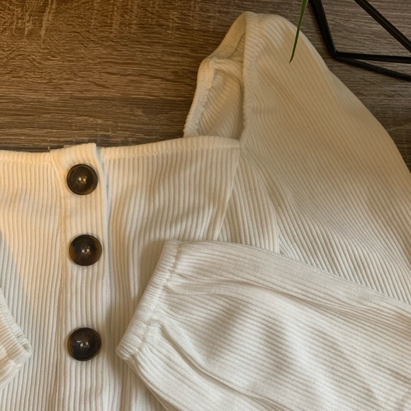 NEW Button Up White Shirt - Picture 2 of 3